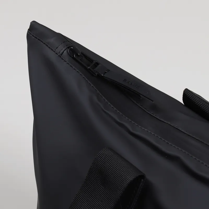 Rains Tote Bag Rush Black-4