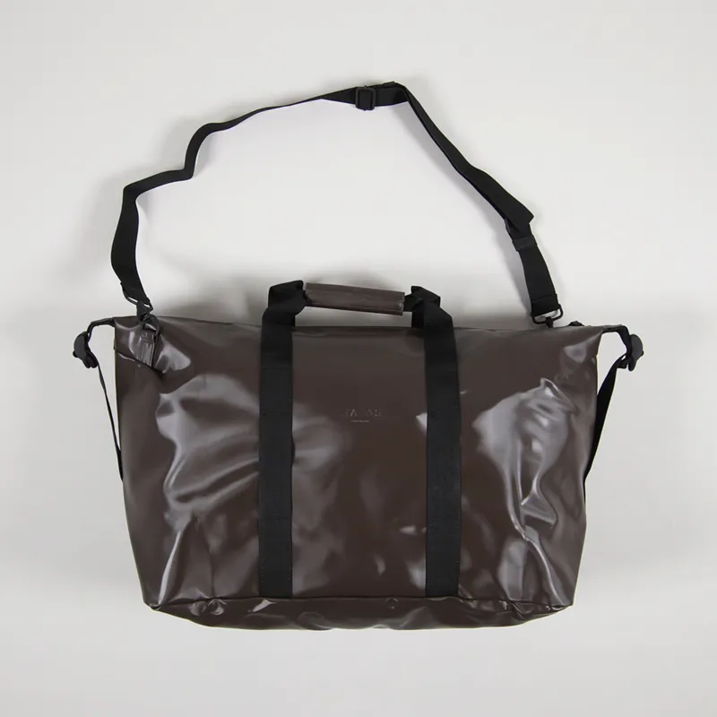 Rains Weekend Bag Shiny Brown
