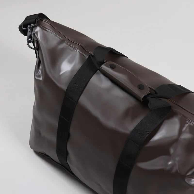 Rains Weekend Bag Shiny Brown-9