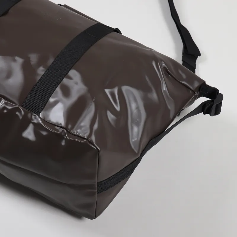 Rains Weekend Bag Shiny Brown-6