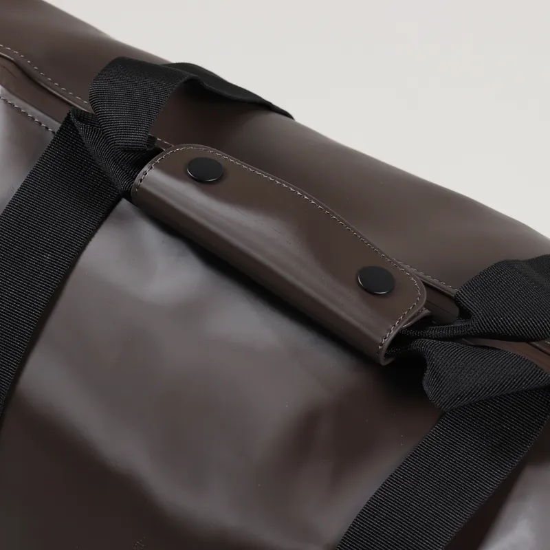 Rains Weekend Bag Shiny Brown-4
