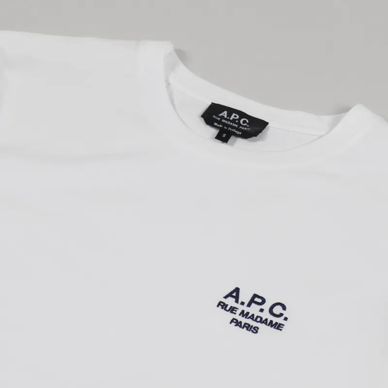 ★人気★【A.P.C.】★RAYMOND SHORT SLEEVE T SHIR.T★white★ ☆人気☆【A.P.C.】☆RAYMOND SHORT SLEEVE T SHIR.T☆white