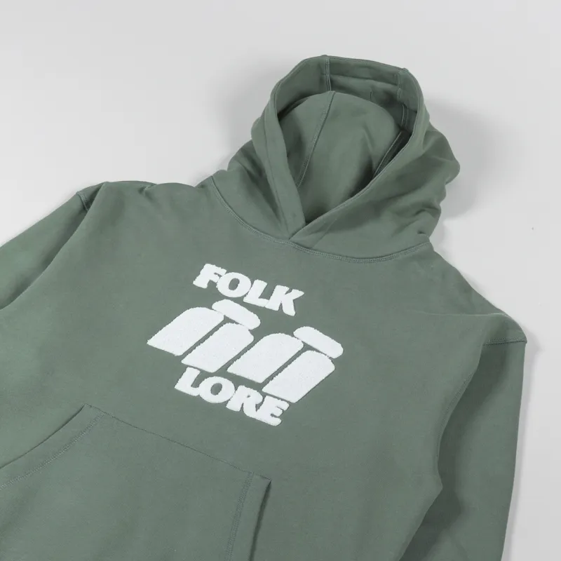 Heresy Rays Hoodie Green-2