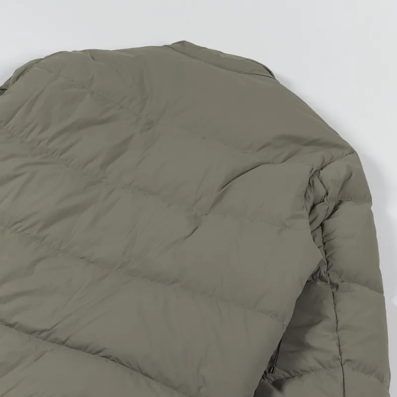 Snow Peak Recycled Nylon Ripstop Down Jacket Beige-5