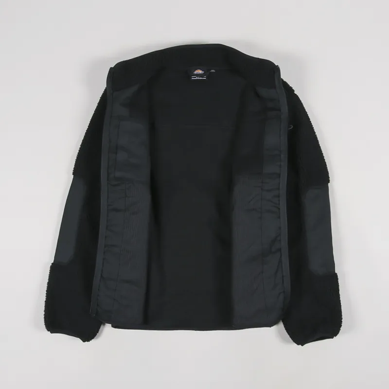 Dickies Red Chute Sherpa Fleece Black-1