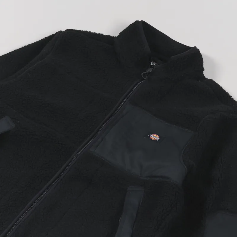 pile in fleece red chute