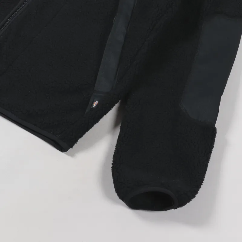 Dickies Red Chute Sherpa Fleece Black-7