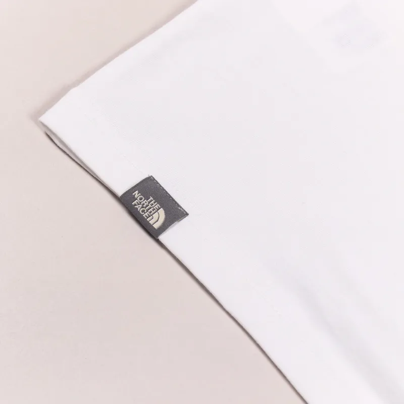 The North Face Red Box T Shirt White Purple-4