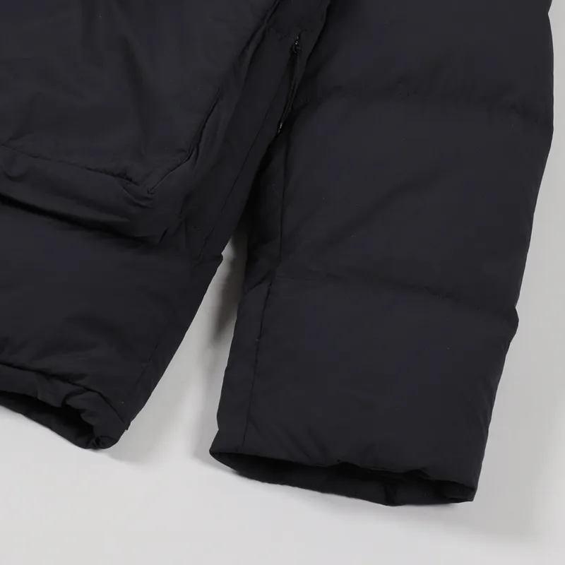 Snow Peak Recycled Nylon Ripstop Down Jacket Black-6