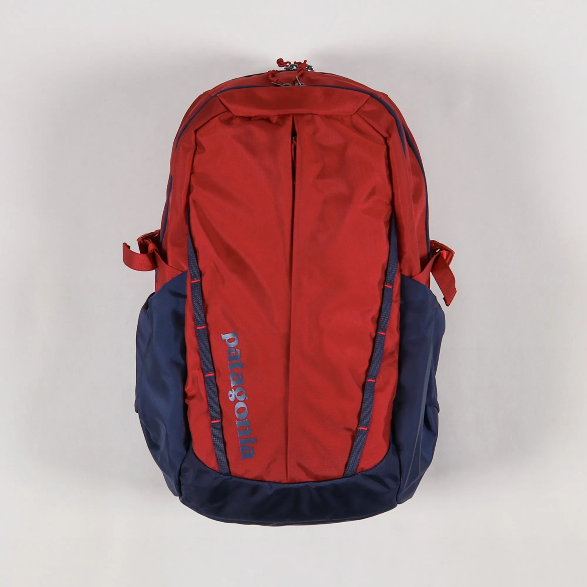 patagonia backpack red Refugio Day Pack 26L Backpack-Rosehip built for efficient working on the go and capable gear carrying on the trail Patagonia Recycled Refugio Pack 28L