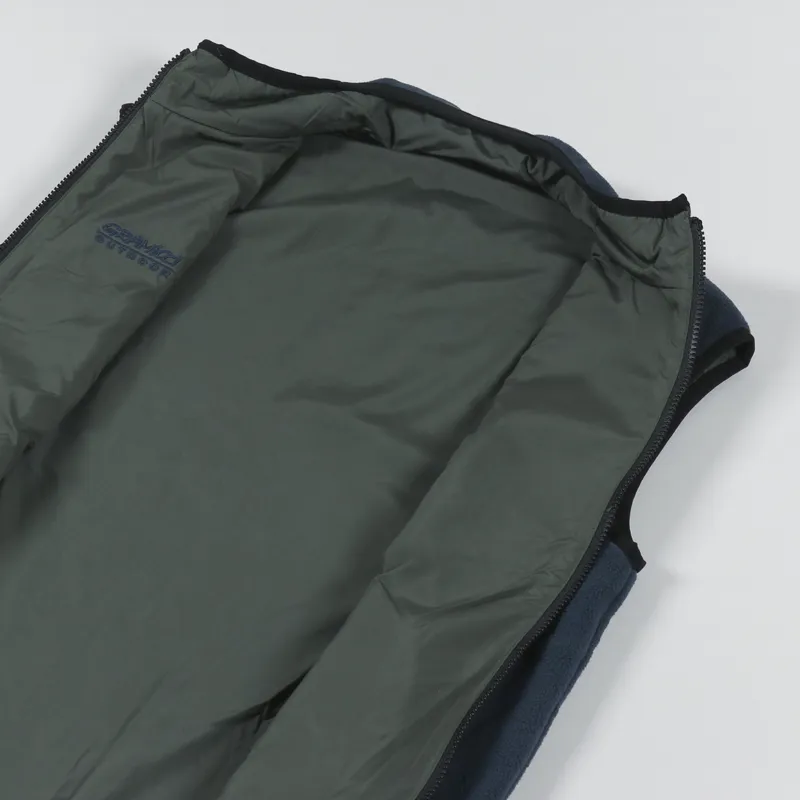 Gramicci Reversible Vest Navy-6