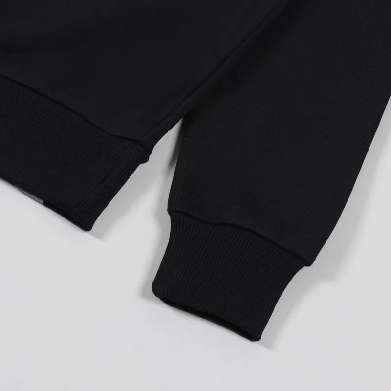 The North Face Raglan Red Box Crew Sweatshirt Black Red-4