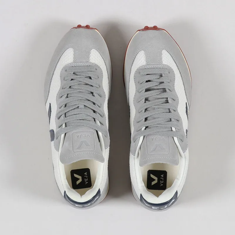 Veja Womens Rio Branco Hexamesh Shoes Gravel Nautico Oxford Grey-3