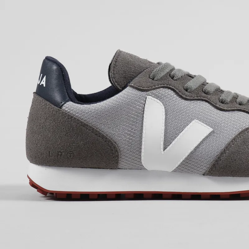 Veja SDU B-Mesh Vegan Shoes Silver White Nautico-4