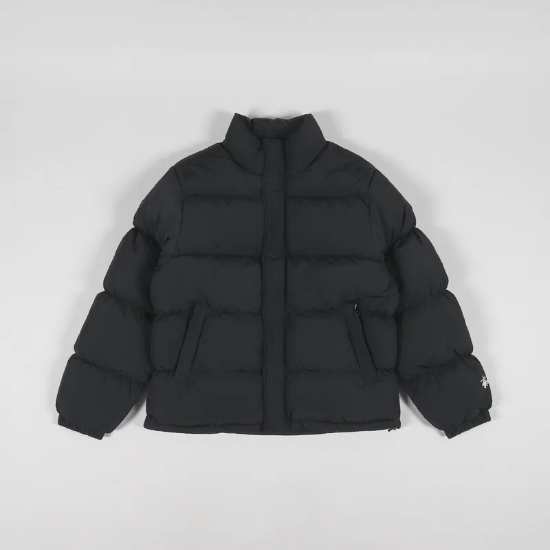 Stussy Ripstop Down Insulated Puffer Jacket Black