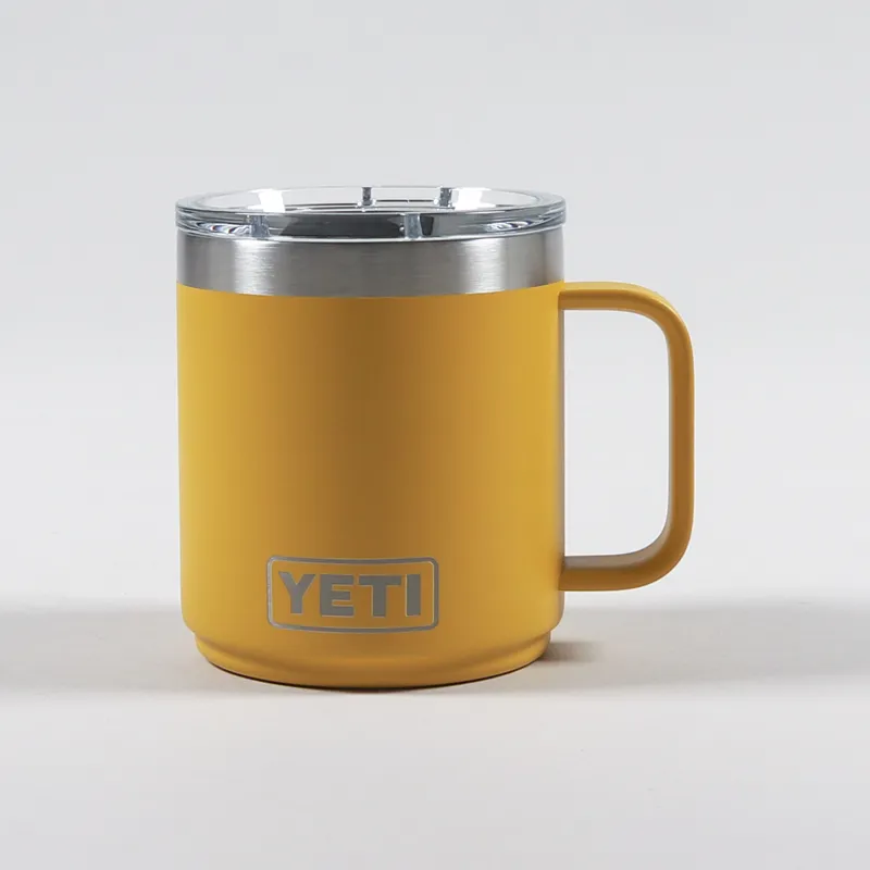 YETI Rambler 10oz Mug Alpine Yellow Thermal Cup