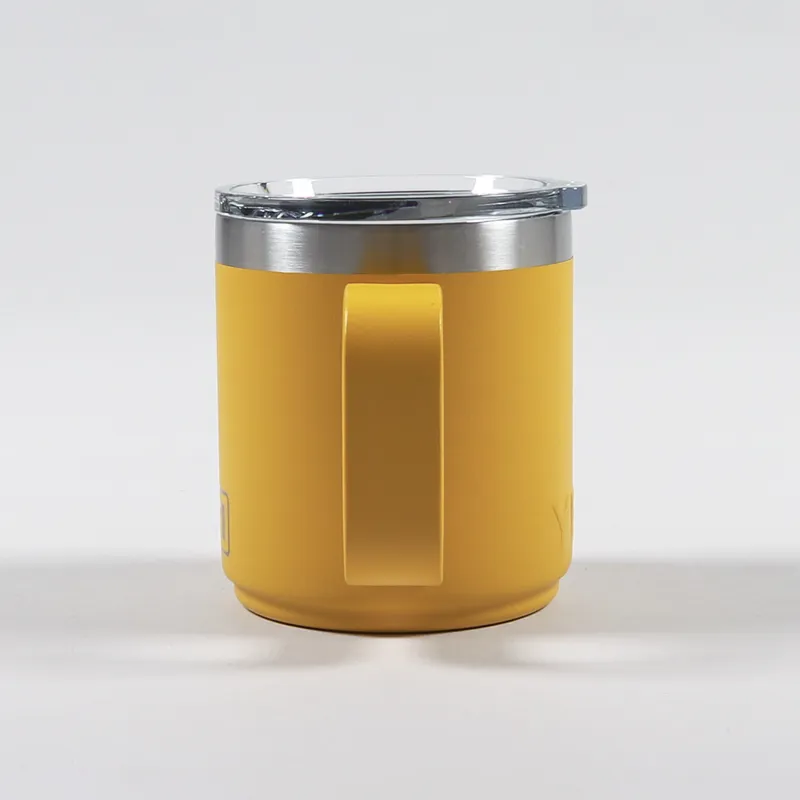 YETI Rambler 10oz Mug Alpine Yellow Magslider Lid-6