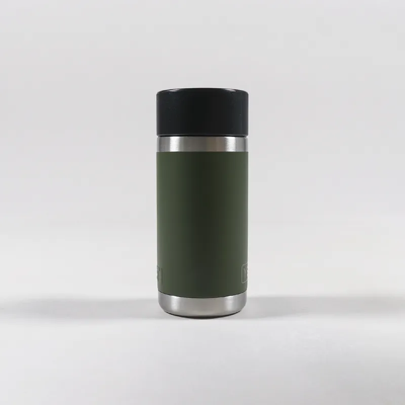 YETI Rambler 12oz Bottle Highlands Olive Green Travel Drinkware