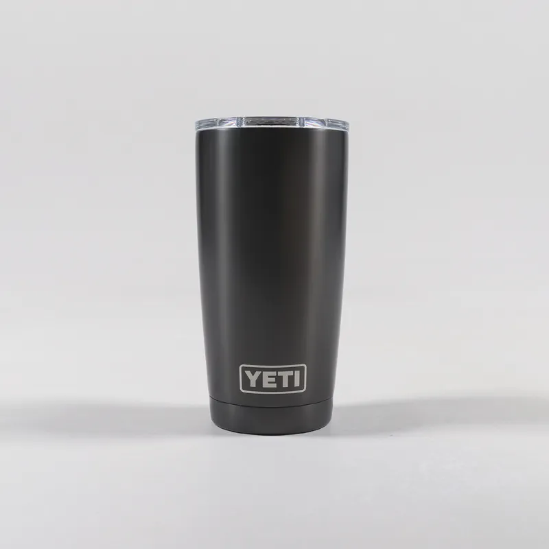 YETI Rambler 20oz Tumbler Graphite Grey Travel Drinkware