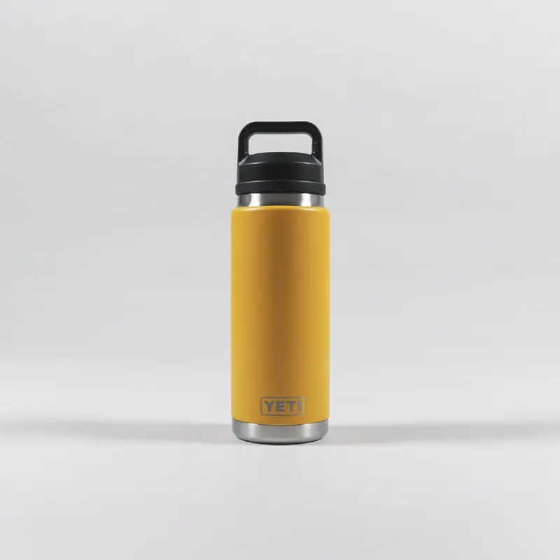 YETI Rambler Bottle Chug 26oz Alpine Yellow Thermal Flask