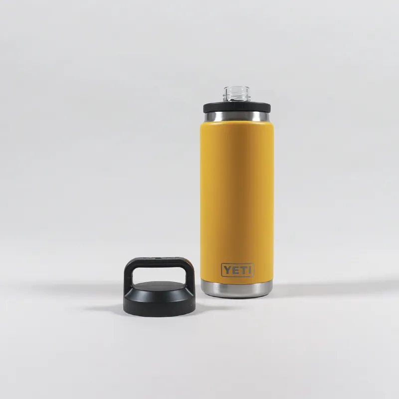 YETI Rambler Bottle Chug 26oz Alpine Yellow Thermal Flask