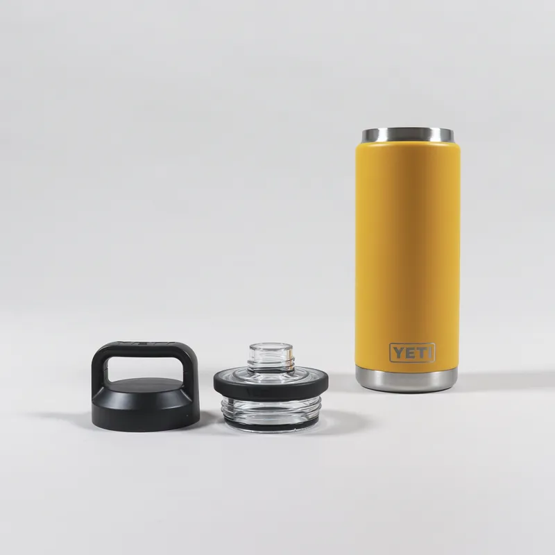 YETI Rambler Bottle Chug 26oz Alpine Yellow Thermal Flask