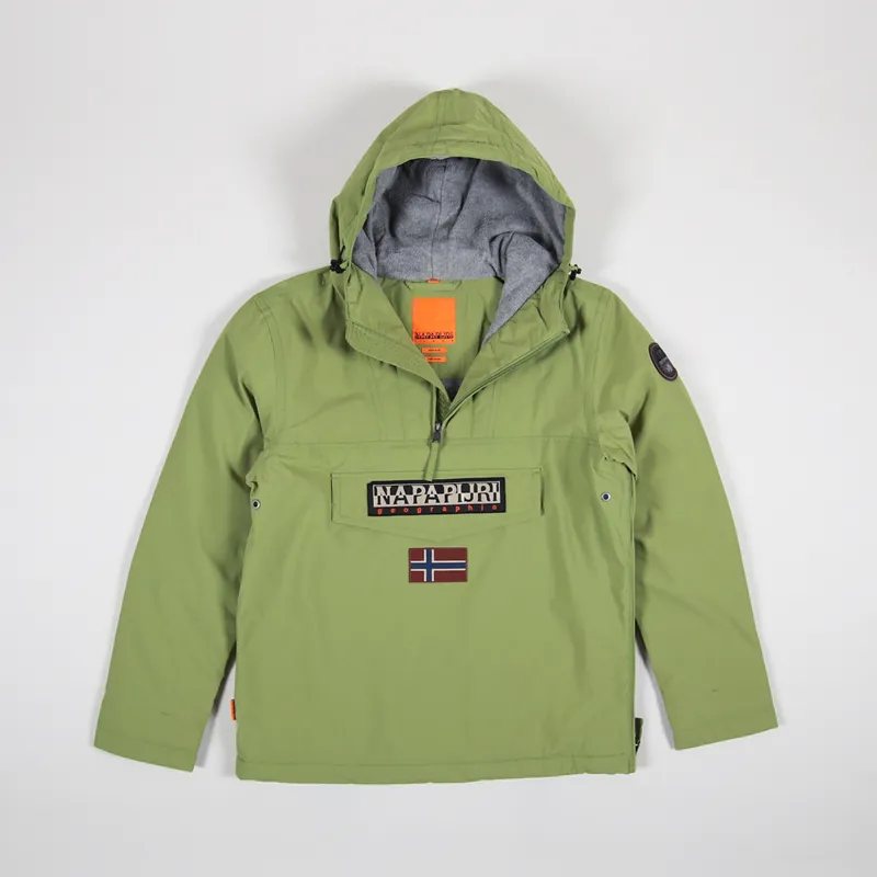 Napapijri Mens Pullover Rainforest Winter 2 Jacket Green