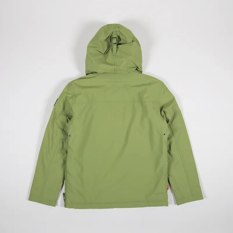 美品　北欧ブランド　NAPAPIJRI　 モスグリーン 美品 北欧ブランド NAPAPIJRI モスグリーン
