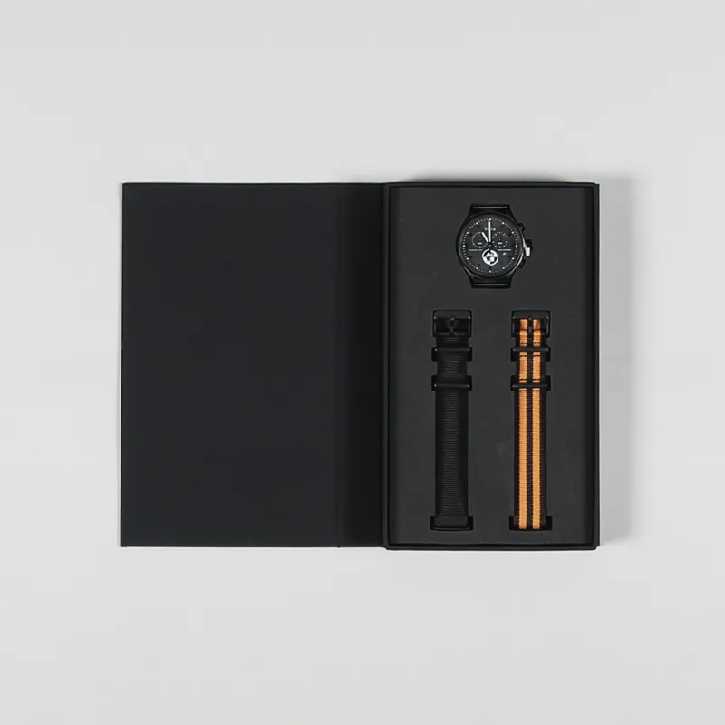 Carhartt WIP x Timex Range C Allied Chronograph Watch Black Orange-2