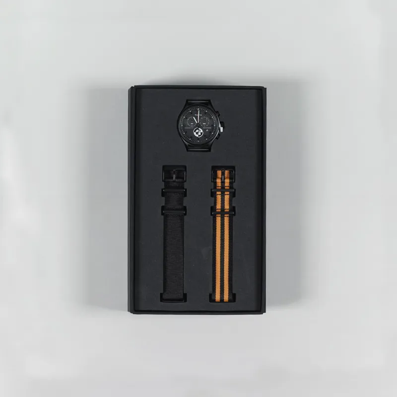 Carhartt WIP x Timex Range C Allied Chronograph Watch Black Orange-3