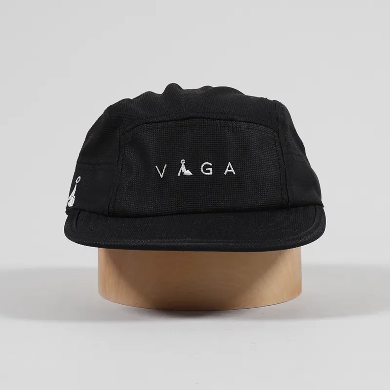 Vaga Logo Running Cap Black-2