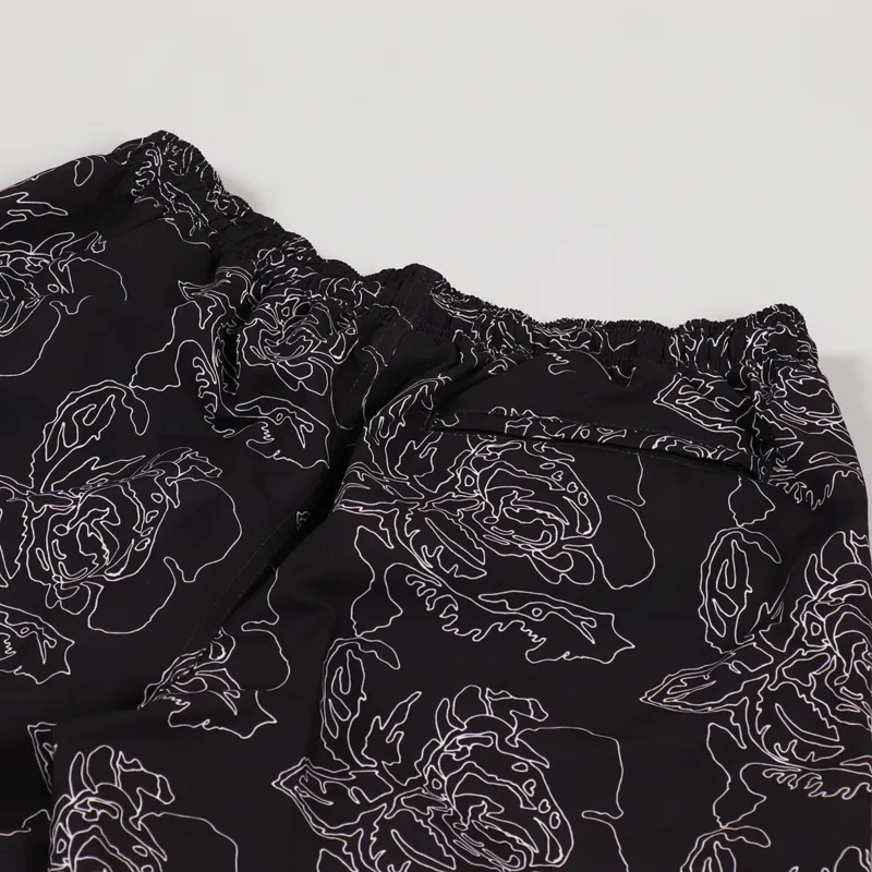 Stussy Roses Water Short Black-2