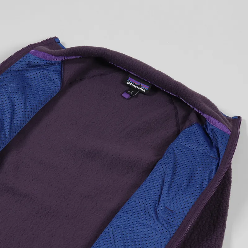 Patagonia Retro Pile Fleece Jacket Purple-4