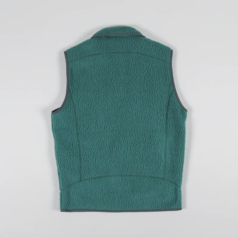 Patagonia Retro Pile Vest Borealis Green-2