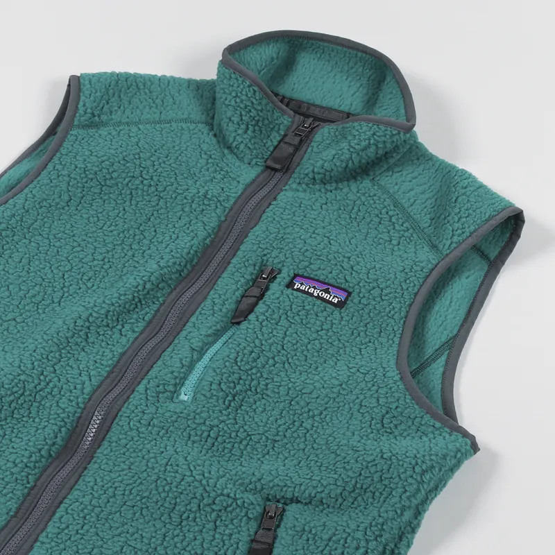 Patagonia Retro Pile Vest Borealis Green-3