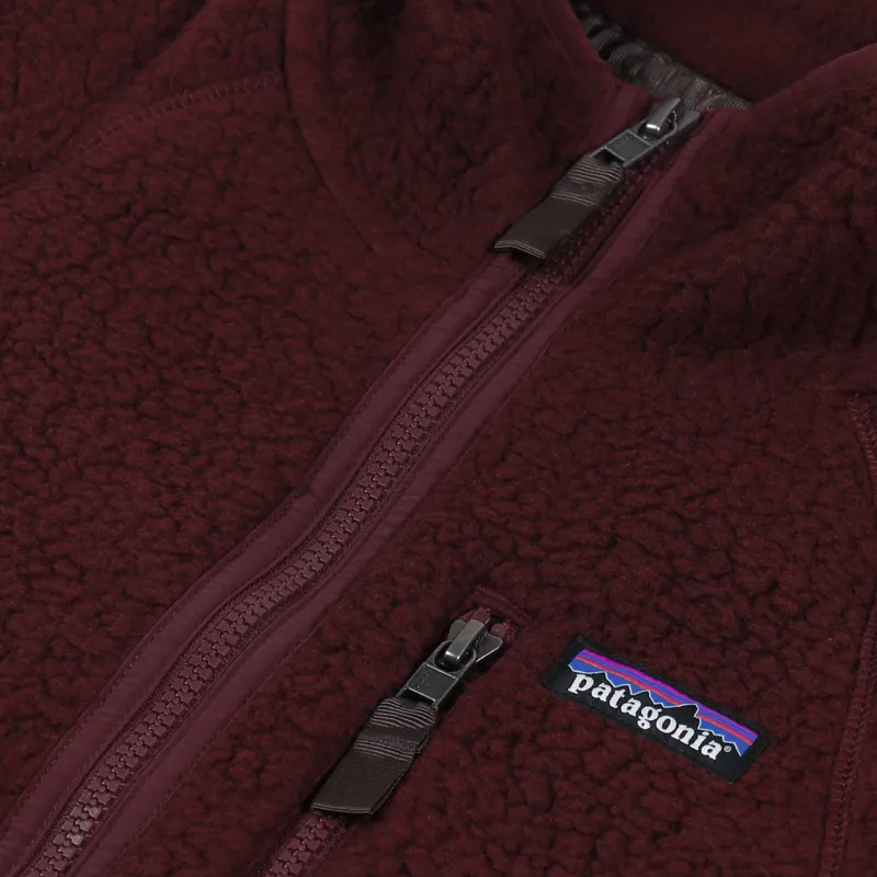 Patagonia Retro Pile Fleece Jacket Dark Ruby-6