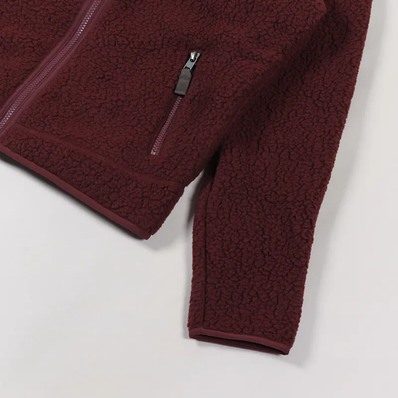 Patagonia Retro Pile Fleece Jacket Dark Ruby-7