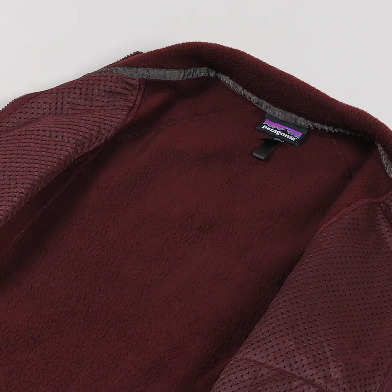 Patagonia Retro Pile Fleece Jacket Dark Ruby-4