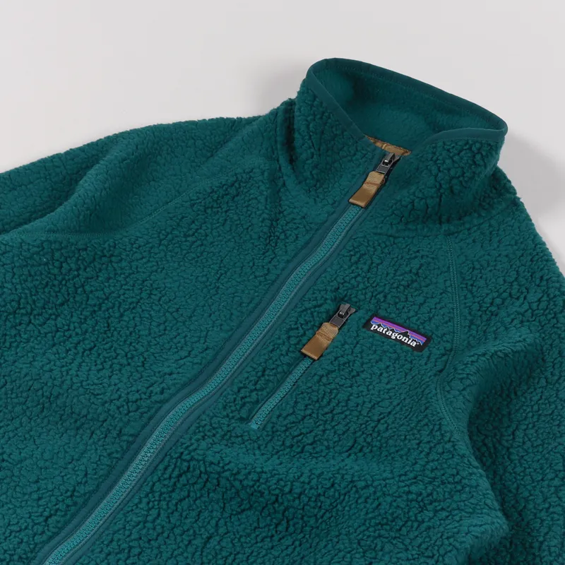 Dark green patagonia fleece hot sale