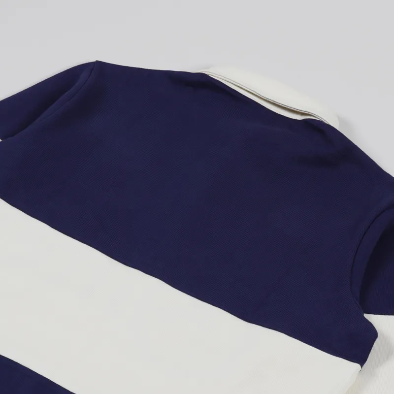 Alife Rugby Shirt Navy Cream-3