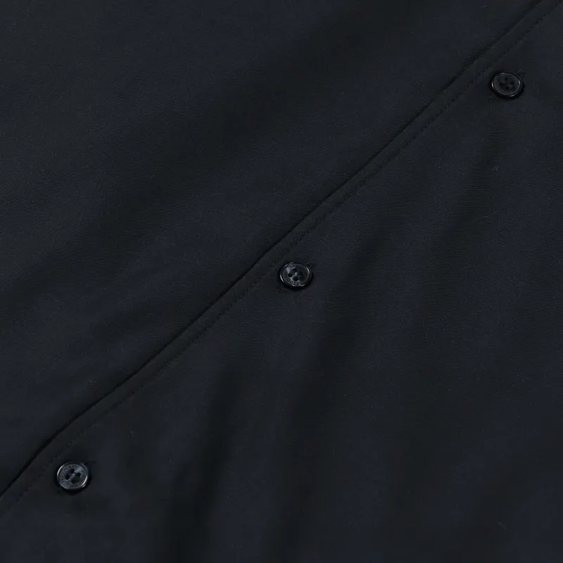 Fred Perry Revere Collar Shirt Black-4