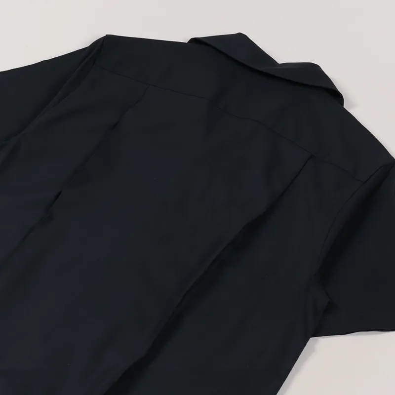 Fred Perry Revere Collar Shirt Black-2