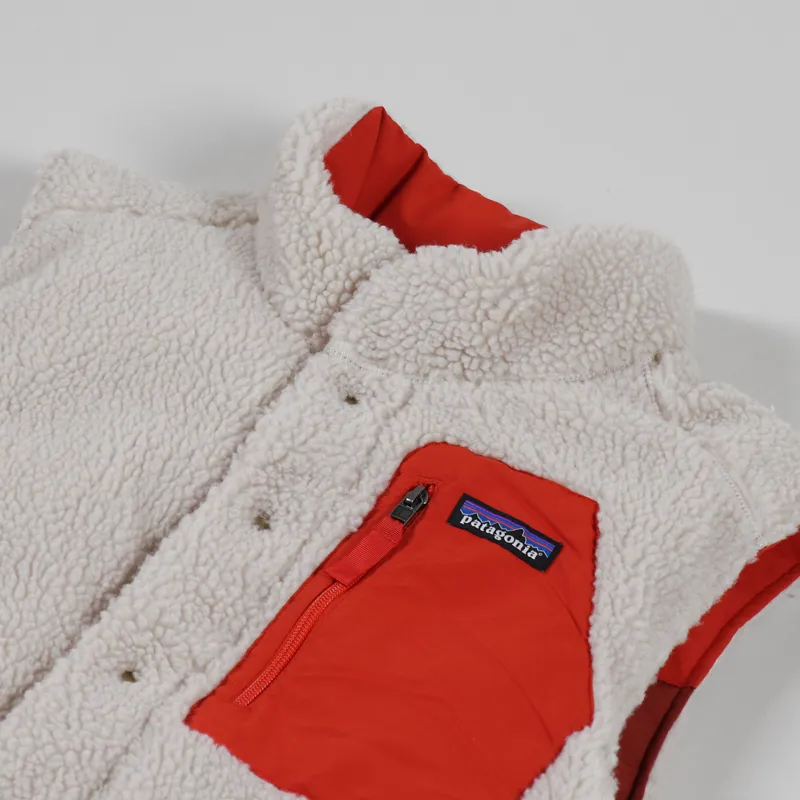 Patagonia Reversible Bivy Down Vest Barn Red-7