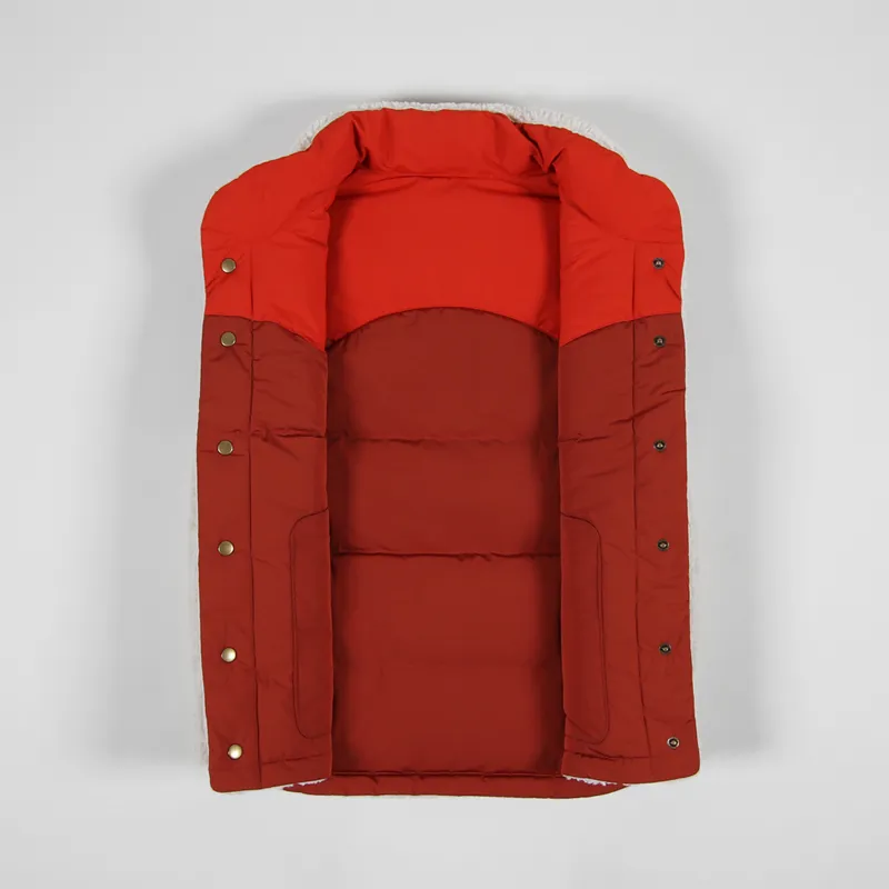 Patagonia Reversible Bivy Down Vest Barn Red-4