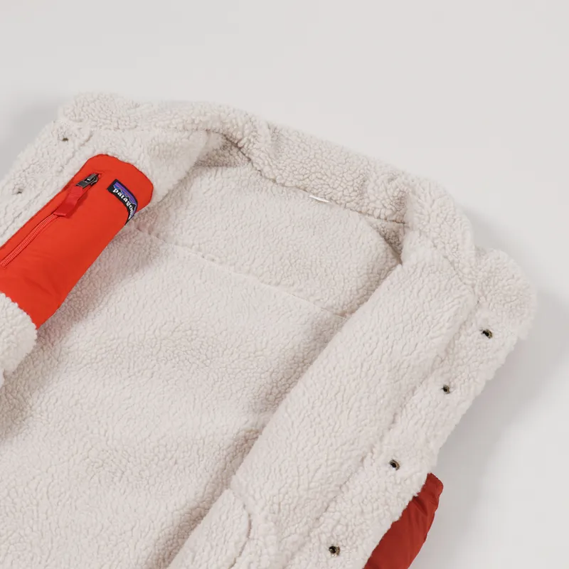 Patagonia Reversible Bivy Down Vest Barn Red-10