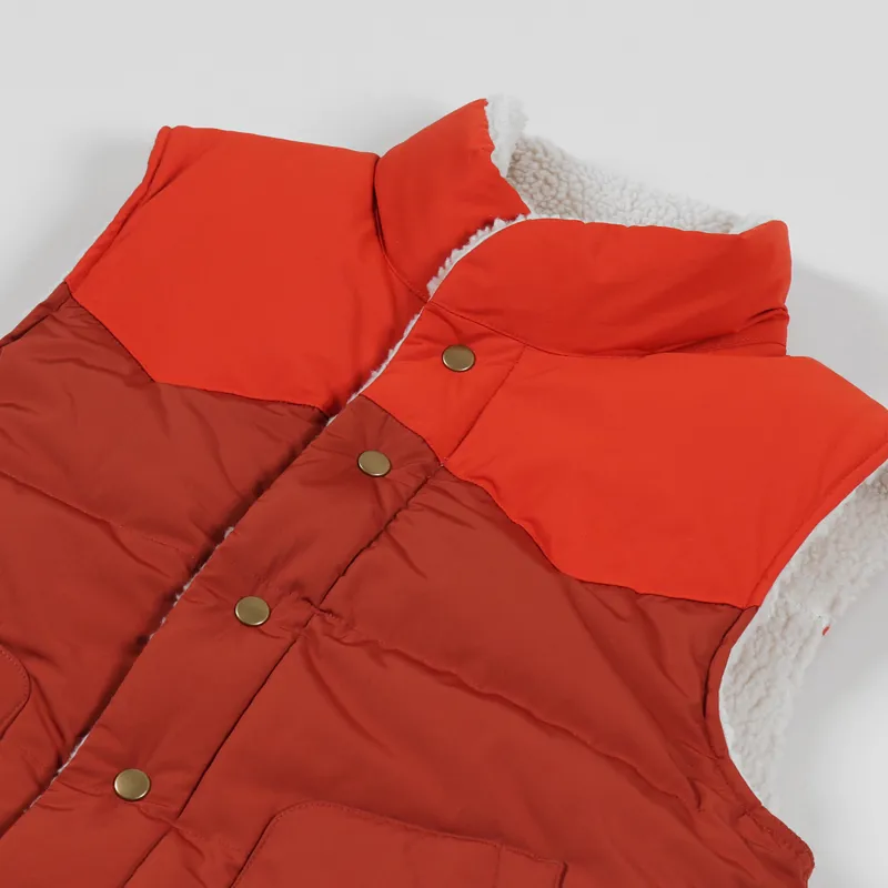 Patagonia Reversible Bivy Down Vest Barn Red-6