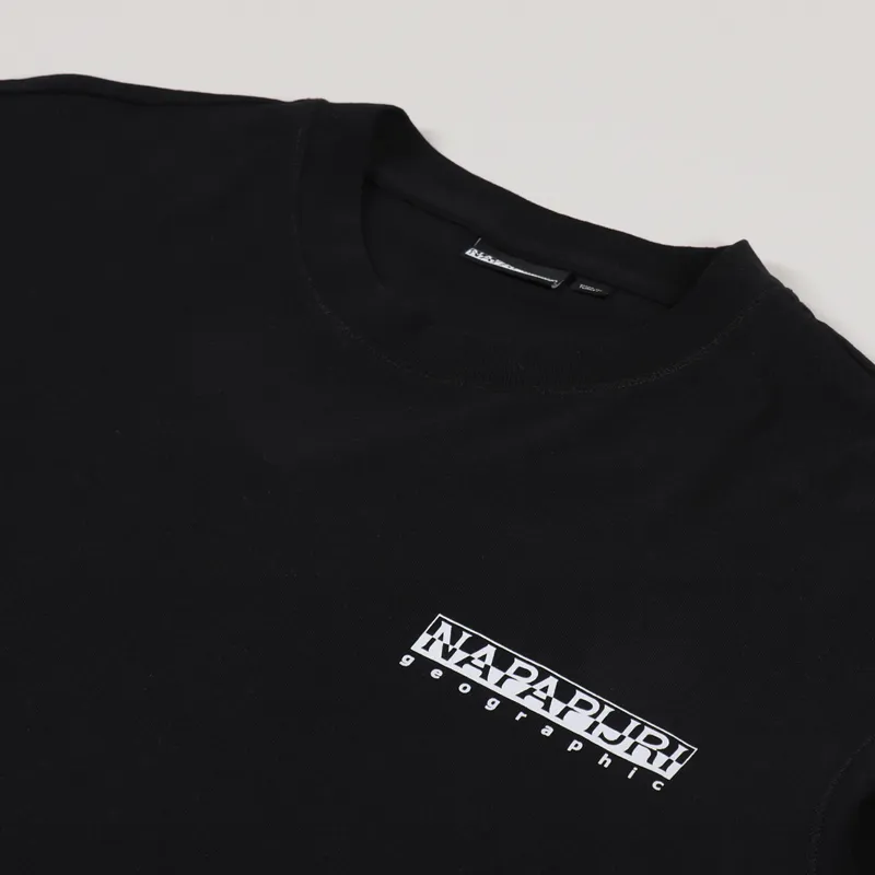 Napapijri S-Pasilan Long Sleeve T Shirt Black-2