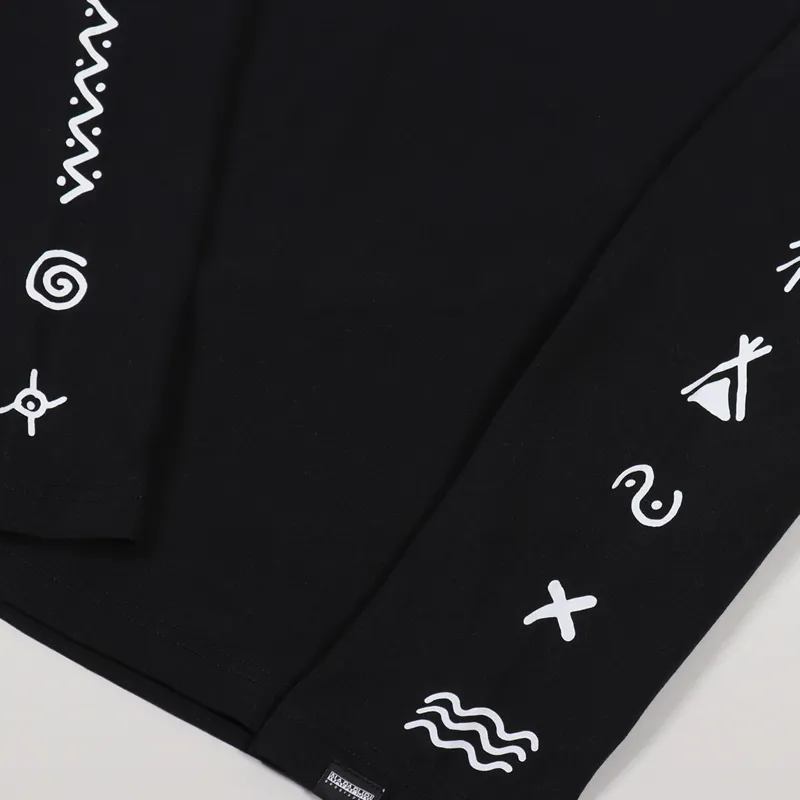 Napapijri S-Pasilan Long Sleeve T Shirt Black-3