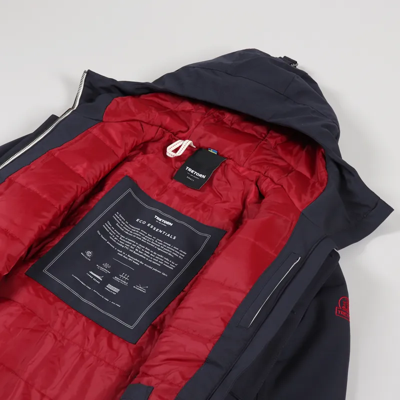 Tretorn Sarek Parka Dark Navy-4