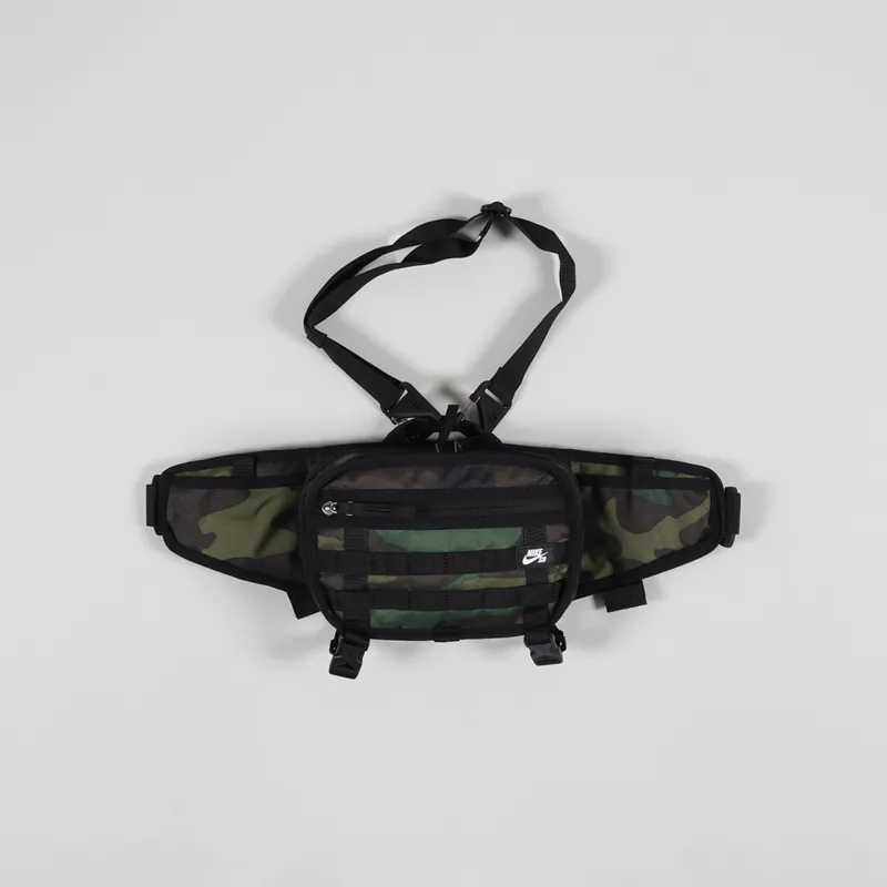 nike sb camo waist bag
